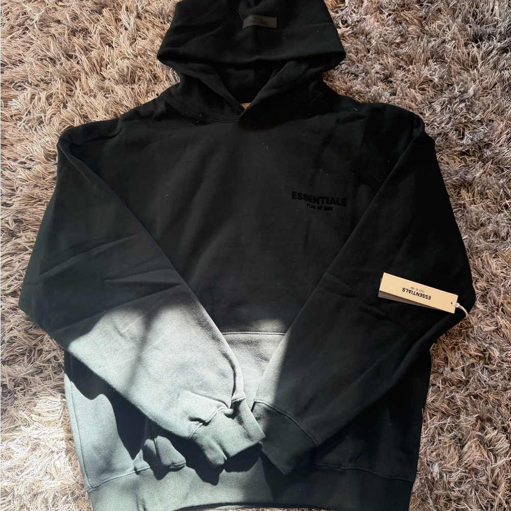 Essentials Men's Black Hoodie